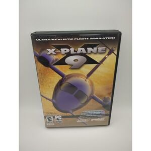 X-Plane 9 PC Windows DVD‎ Flight Simulator Video Game